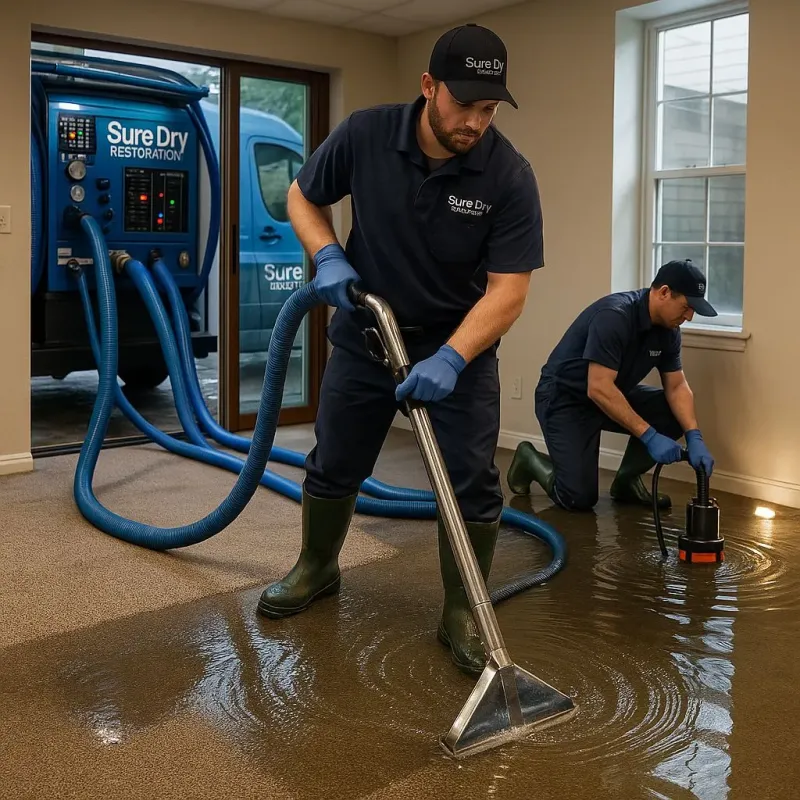 Water Extraction and Removal process in Menomonee Falls, WI